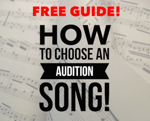 How to choose an audition song 
