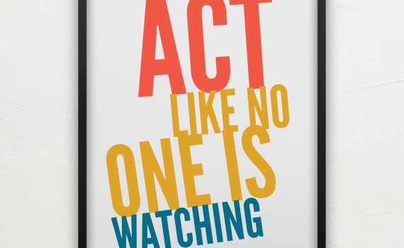 act like no one's watching Philip Hernandez